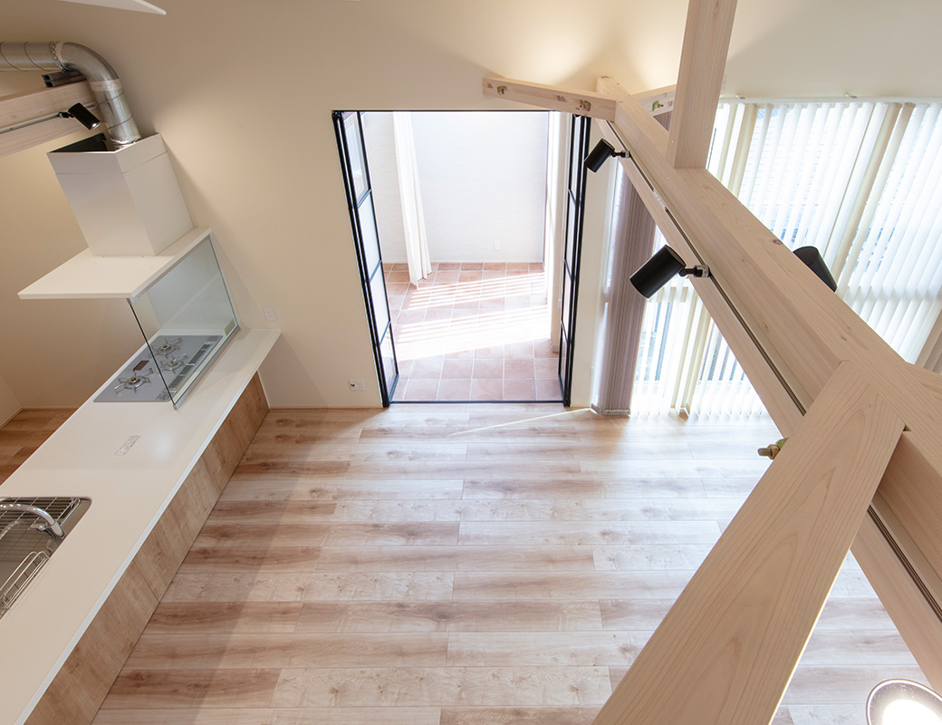 ロフトからの眺め