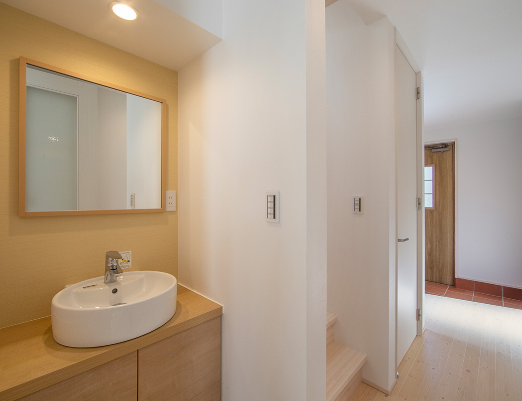 手洗いコーナー